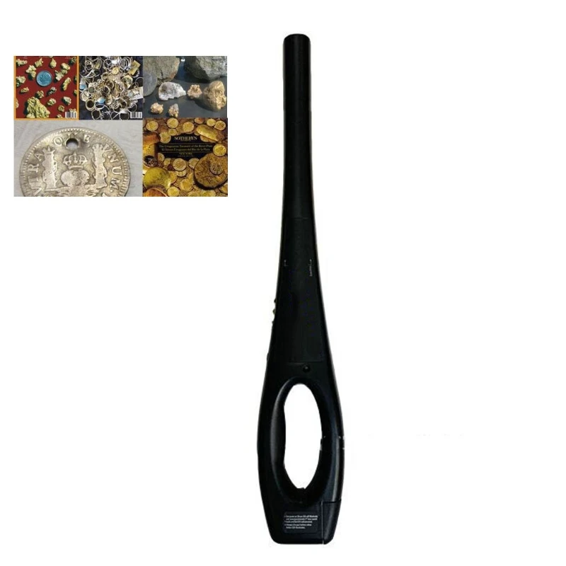 

Metal Detector Pinpointer High Sensitivity,Fully Waterproof with LCD Display,9V Battery, Sound/Vibration Indication, 360° with