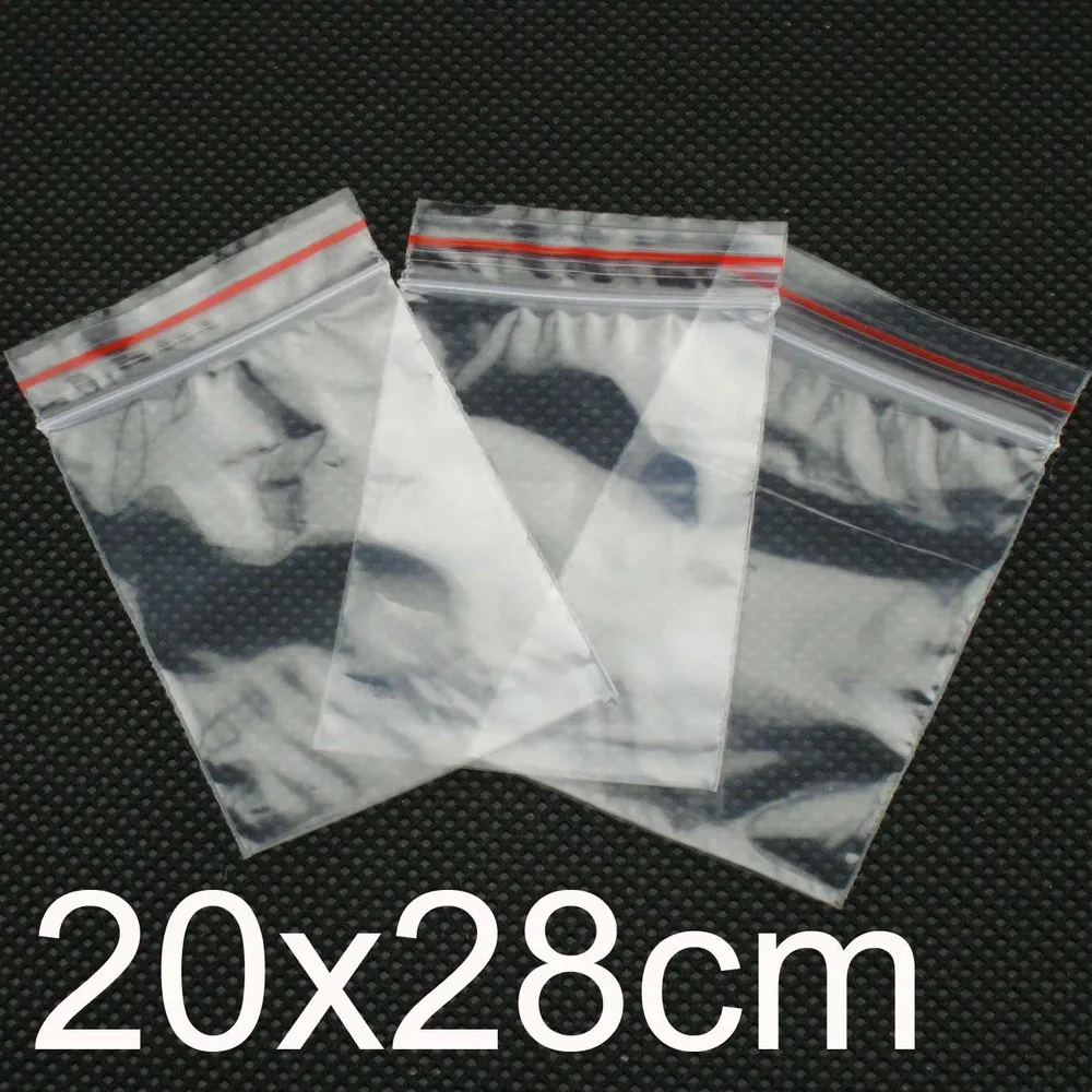 

20x28cm PE bag, resealable Poly bag, zip lock bag , 100pcs Free shipping