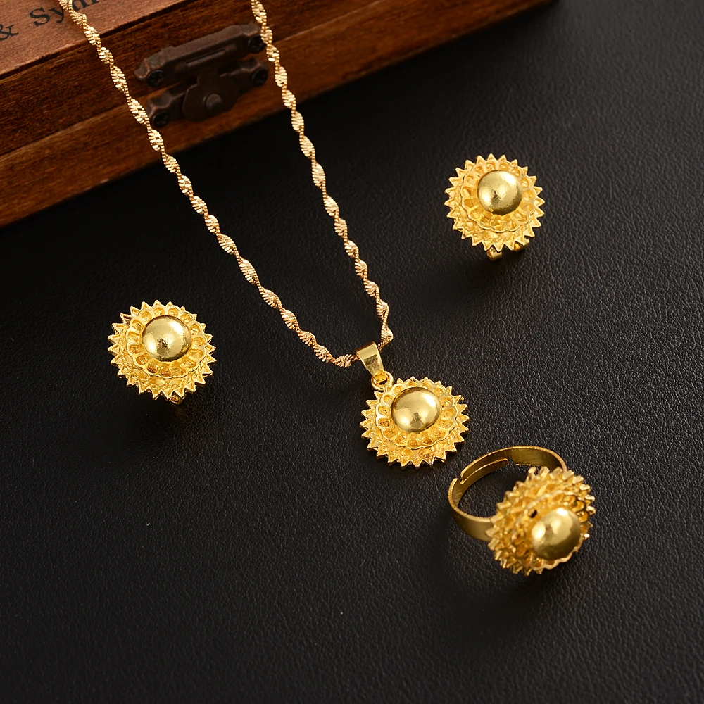 Bangrui эфиопское золотое ожерелье подвески серьги кольцо хабеша свадьба Эритрея