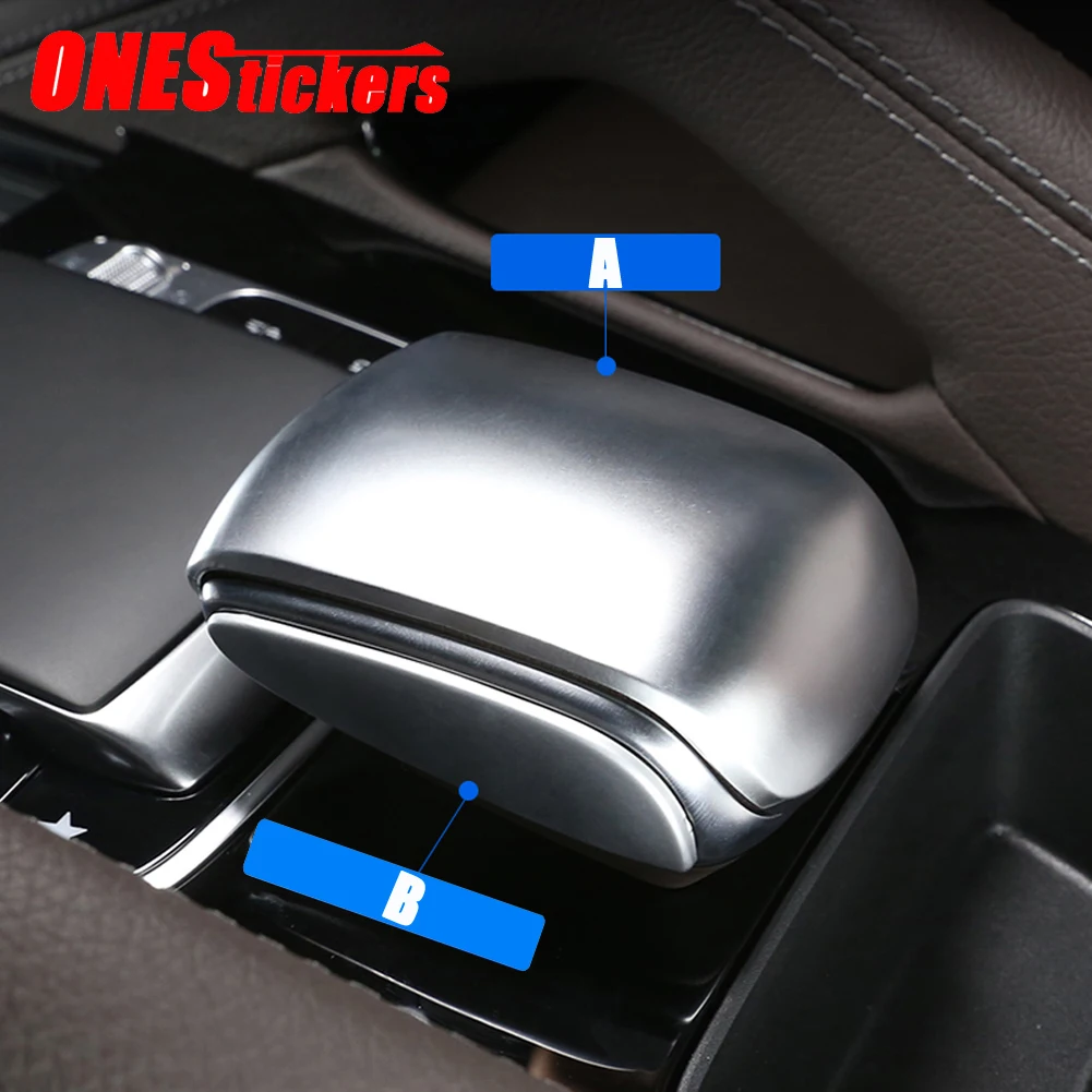 

For Mercedes Benz GLE GLS Class AMG W167 V167 X167 2020 2021+ Car Accessories Center Console Gear Armrest Mouse Shell Trim Cover