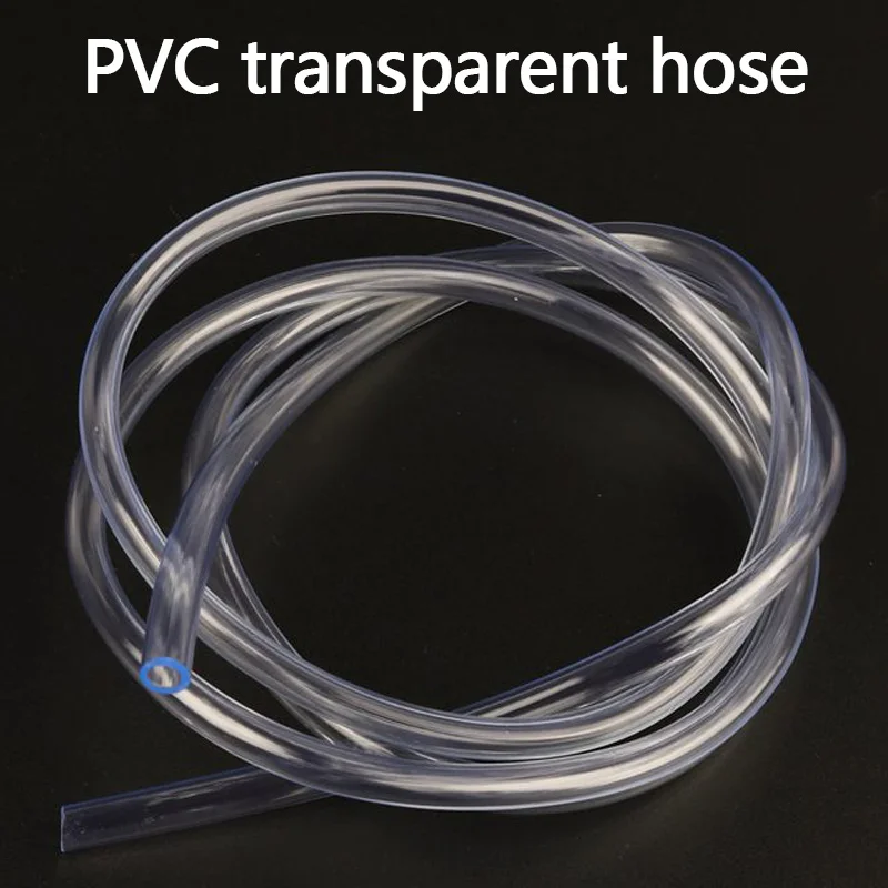 

PVC Transparent Hose PVC pipe garden hose Water Tube Pipe for Water Pump, durable soft transparent Garden Water Hose 1 Pcs