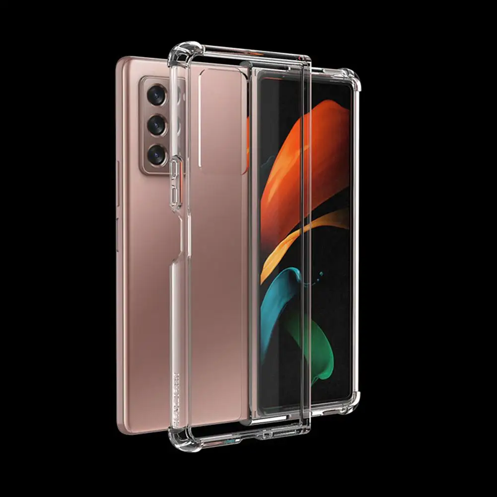 

Clear Case For Samsung Galaxy Z Fold 3 5G Transparent Cover Folding Ultra Thin Protective Shockproof Back Cover For Galaxy Phone