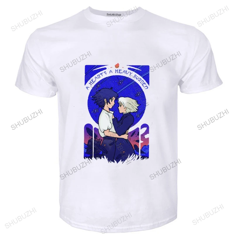 Модная футболка howle S с изображением движущегося замка тяжелой нагрузкой Мужская