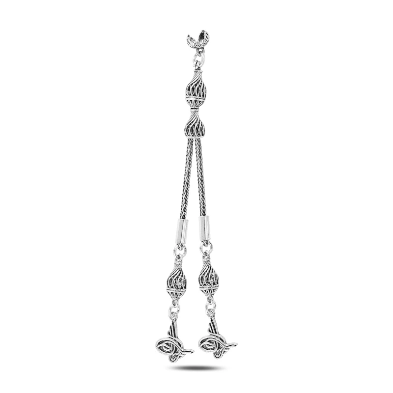 

Silverlina Sterling Silver Oxidized Tassel