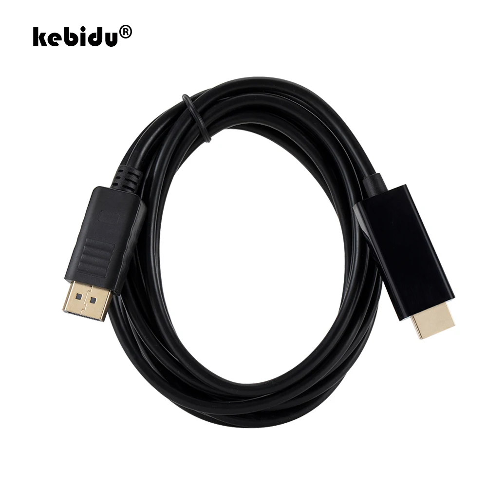 Кабель DisplayPort HDMI 1 8 м/3 м совместимый с 1080P переходник DP M/M 2 для проектора HDTV