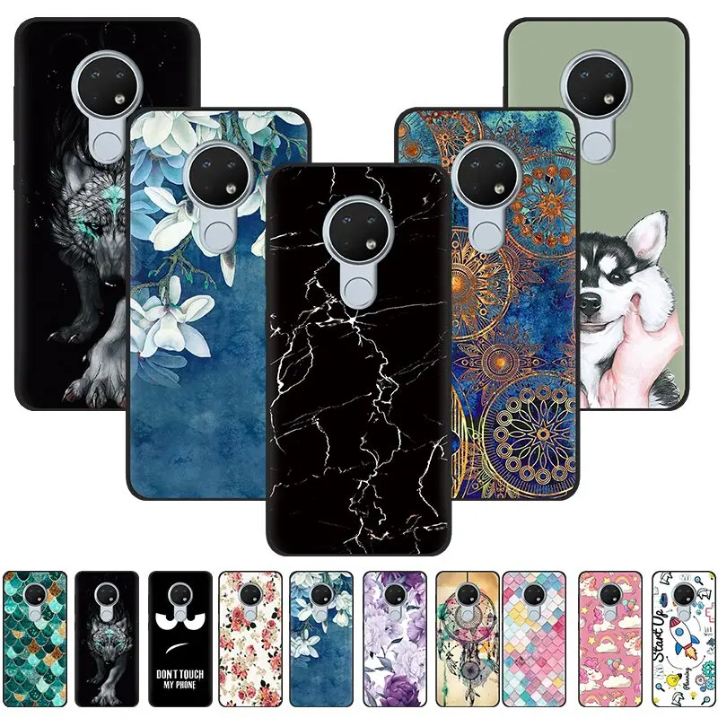 

Shockproof Anti-dust Phone Case For Nokia 6.2/Nokia 7.2 Wristband Lanyard Silicone Phone Holder Waterproof Dirt-resistant Cover