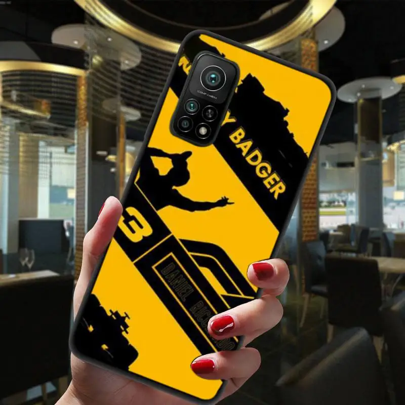 

ZFGHSHYQ F1 Car Daniel Ricciardo 3 Phone Cases For Xiaomi 5 6 6Plus 6X 8 9se 10 10Pro Not2 3 10lite Mix2 2S 8lite Max2 3 F1 5X