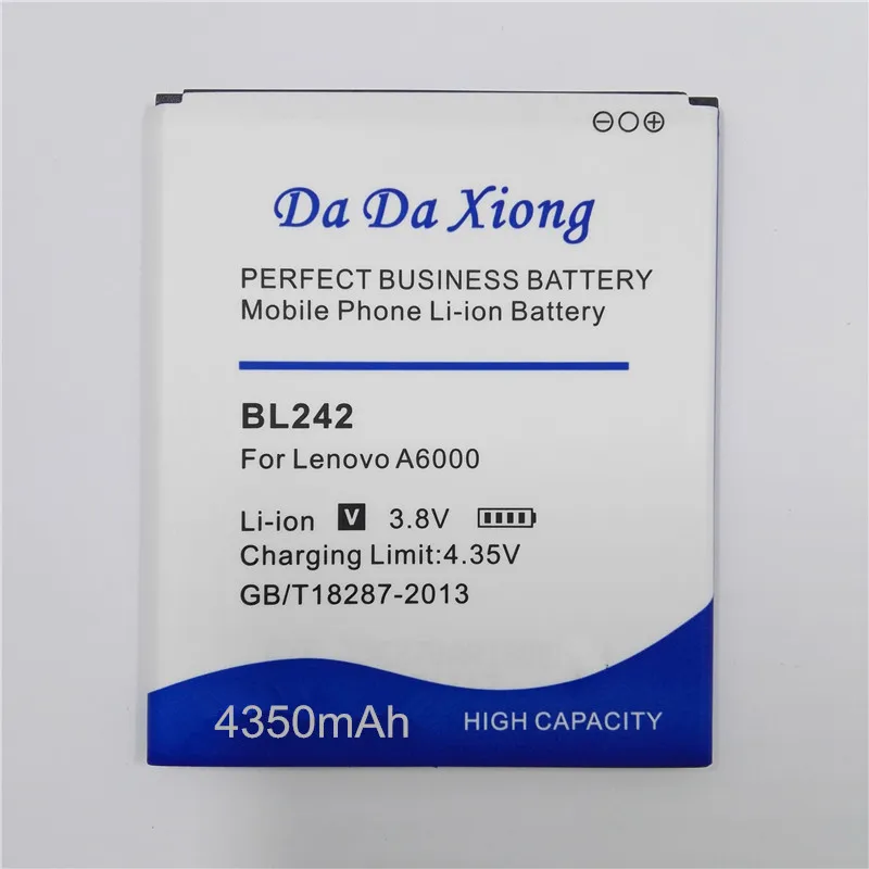 4350 мА/ч, BL242 BL 242 Батарея для lenovo A6000 A6010 A3860 A3580 A3900 LeMeng K3 K30-T K30-W A6010 плюс batteria