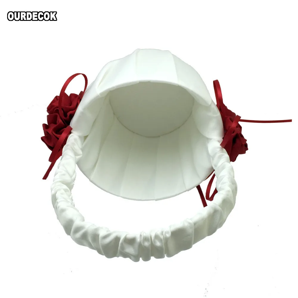 Цветочные корзины для девочек свадебных церемоний корзина подружки невесты