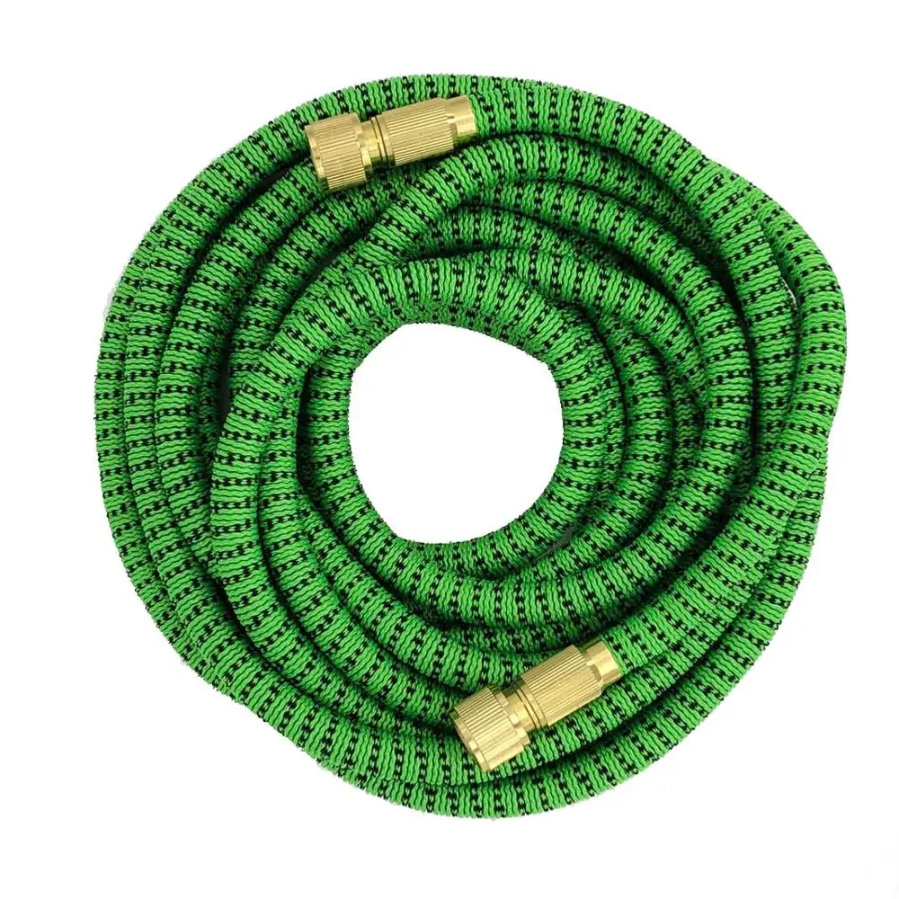 Телескопический шланг Регулируемый пистолет садовый из натурального латекса