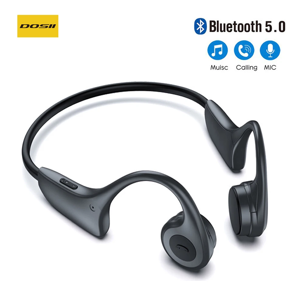 Беспроводные наушники с костной проводимостью 8G память MP3 гарнитура