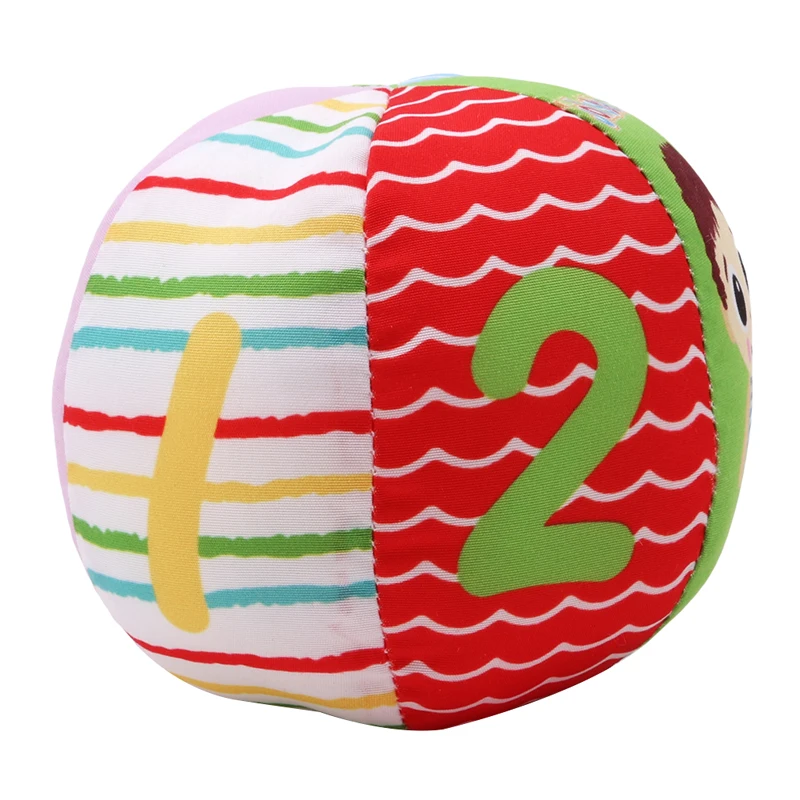 

Round Ball Plush Rattles Baby Newborn Hands Catch Plush Bell Ball Toys Educational Gift For Kids 993904