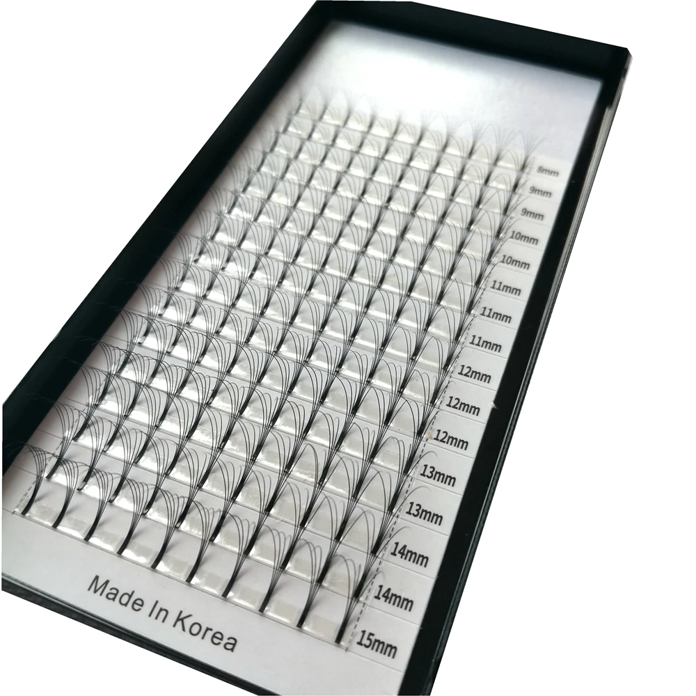 Высококачественные 5D ресницы с длинным стержнем 3 лотка 8 мм-15 мм и смешанные