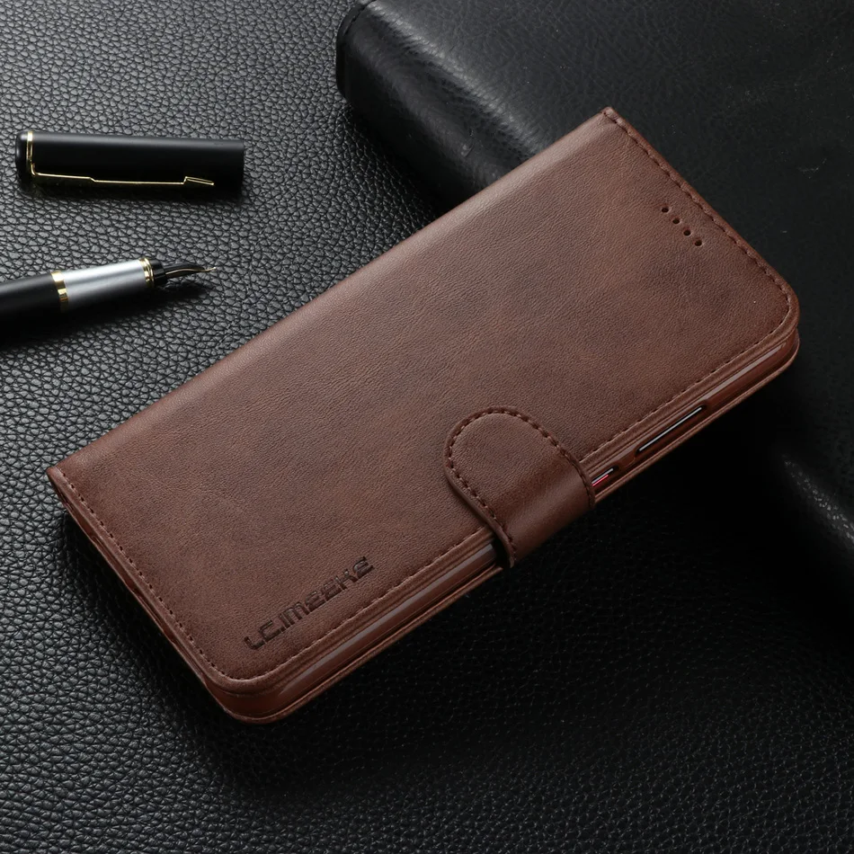 Кожаный чехол-книжка для Xiao mi Red mi 7 7A 6 6A K20 Note 8 7 6 5 PRO 4X Чехол-книжка s Xio mi A2 Lite 9T PRO