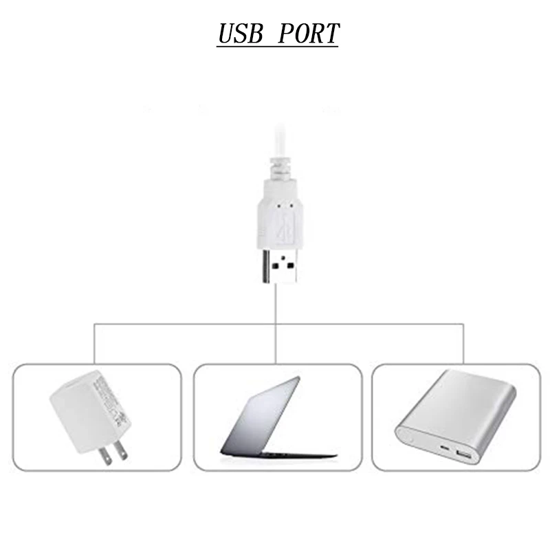 USB СВЕТОДИОДНАЯ лента SMD 5 в USB светодиодный настольный светильник для чтения прикроватных книг, для учебы, кухни, офиса, для детей, ночник