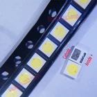 100 шт.лот Everlight 3030 SMD LED Beads 3V холодный белый 70LM 250mA для подсветки телевизора LED
