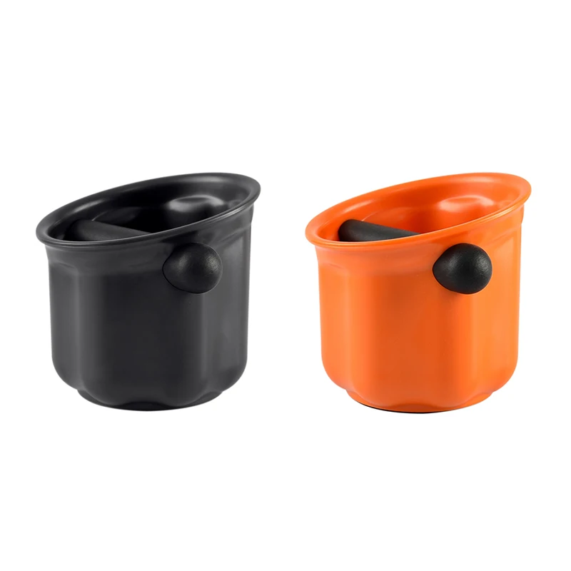 

Knock Box for Espresso Coffee Ground Anti Slip Coffee Grind Dump Bin Coffee Powder Residue Box Coffee Tool Accessories