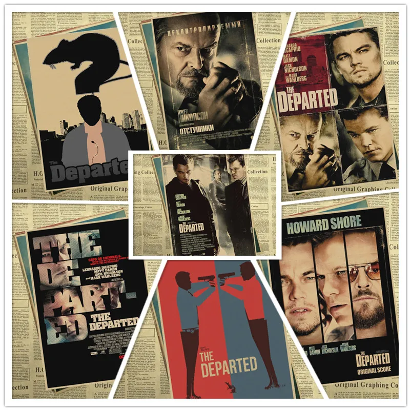 Выходные винтажные Плакаты для дома бара гостиной Декор крафт бумага высокое