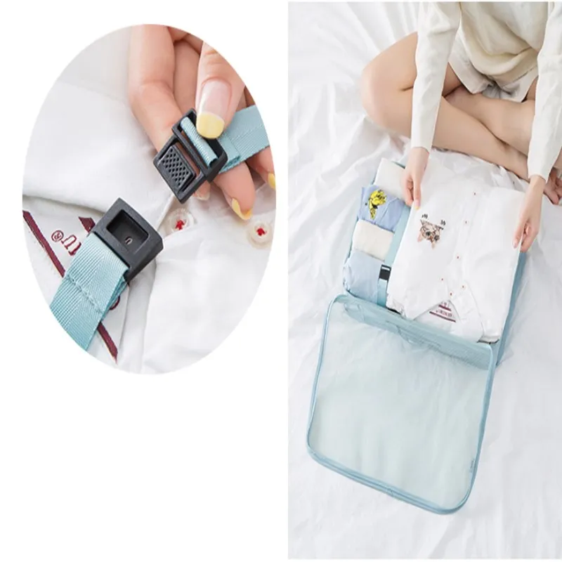 Высококачественный 7 шт./компл. упаковочный куб для чемодана 2020 дорожная