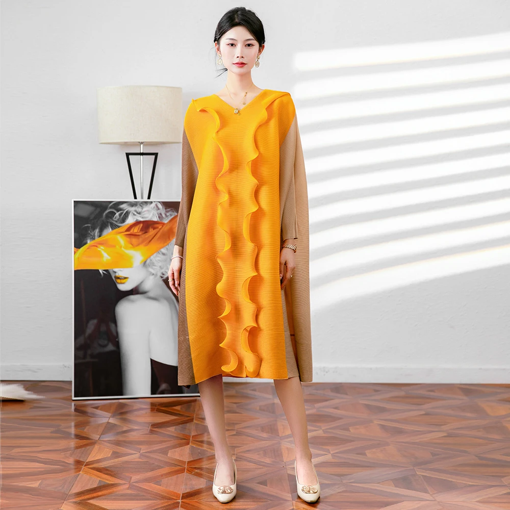 Благородная женская модная одежда летнее платье с рукавом летучая мышь