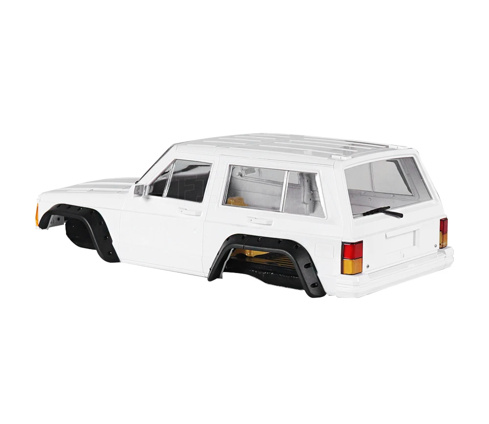313 мм Колесная база полный Jeep Cherokee XJ жесткого тела комплект для 1/10 RC комплект автомобильных принадлежностей для передней и задней оси SCX10& SCX10 II 90046 Traxxas TRX4