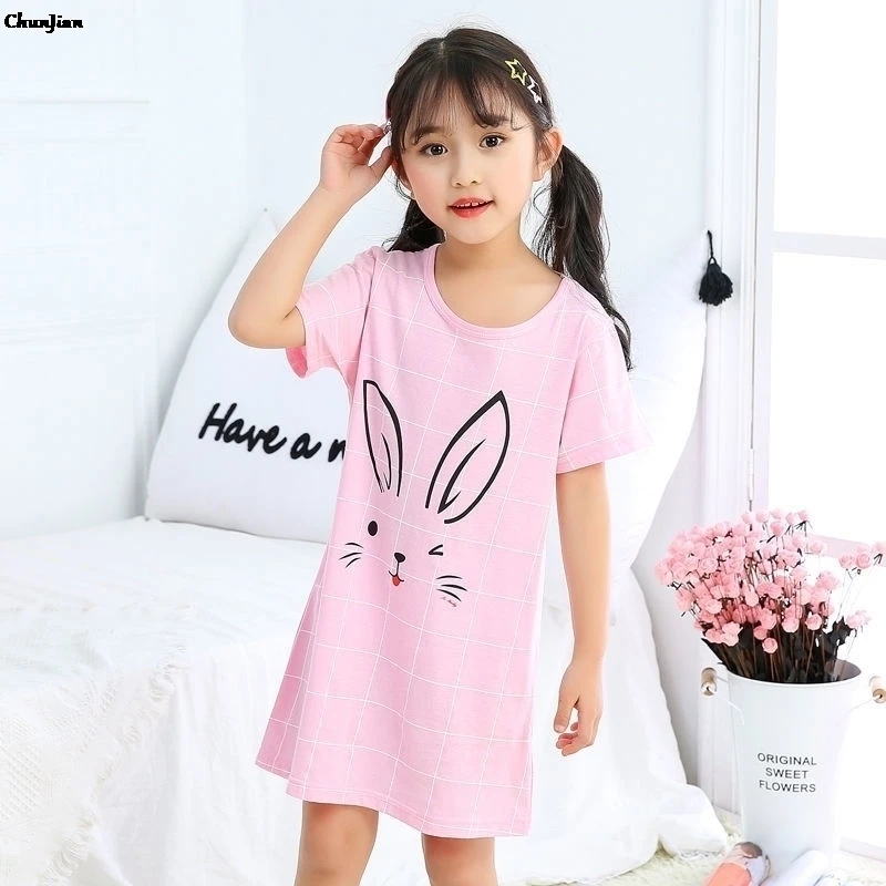 Ночная сорочка для девочек-подростков Пижама детей 2 4 6 8 10 12 14 лет ночная одежда |