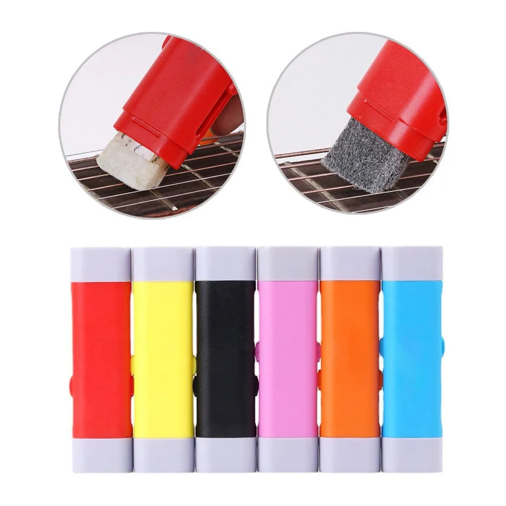 

Guitar Strings Derusting Brush Pen Portable Anti Rust Guitar Cleaner String Care Oil Eraser Stringed Instruments Cleaning Tool