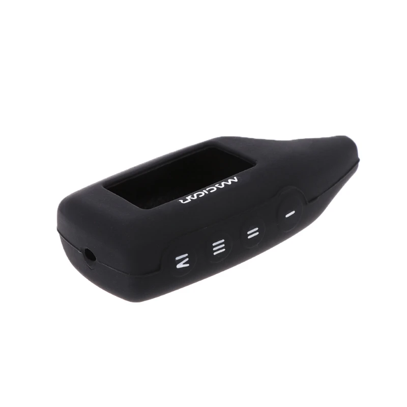 Силиконовый чехол для Scher khan Magicar 5 двусторонняя Автомобильная сигнализация с ЖК