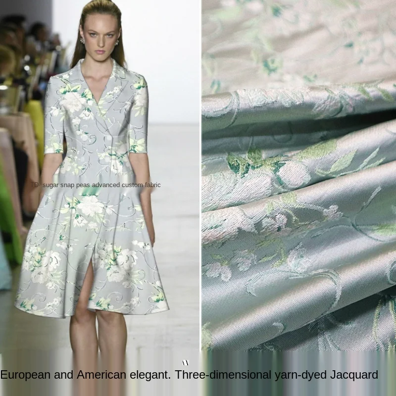 

Elegant big-name three-dimensional yarn-dyed jacquard fabric, sewing fabric factory shop is not out of stock
