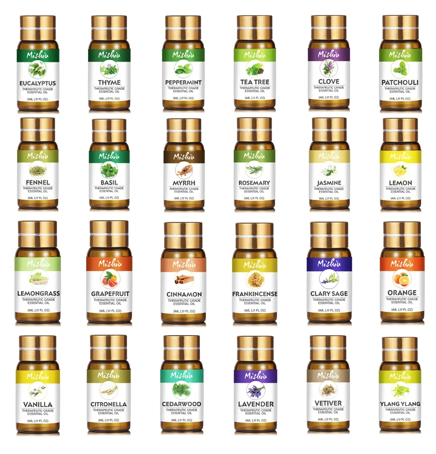 Эфирное масло Mishiu чистое розмариновое Ylang василен цитронелла фенхель