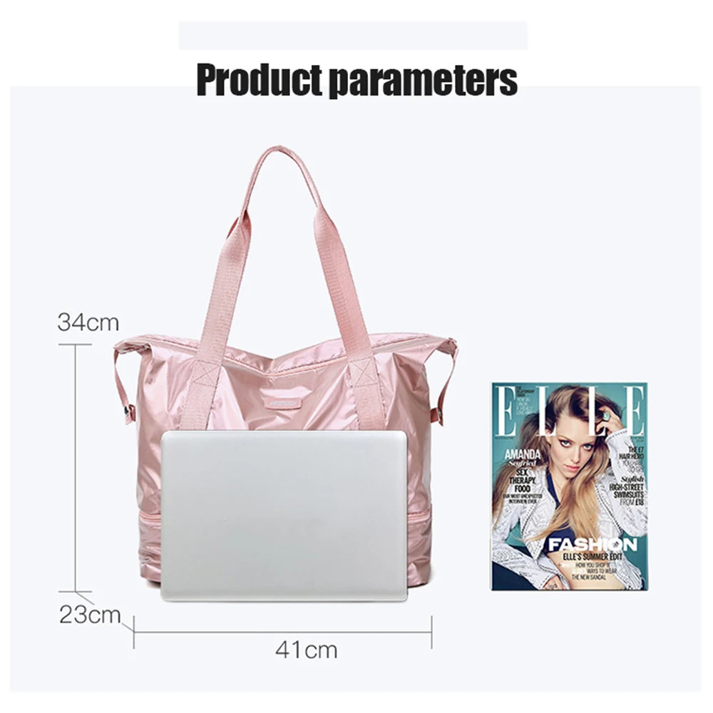 Спортивные сумки для женщин тренажерного зала фитнеса сухой и влажной сепарации