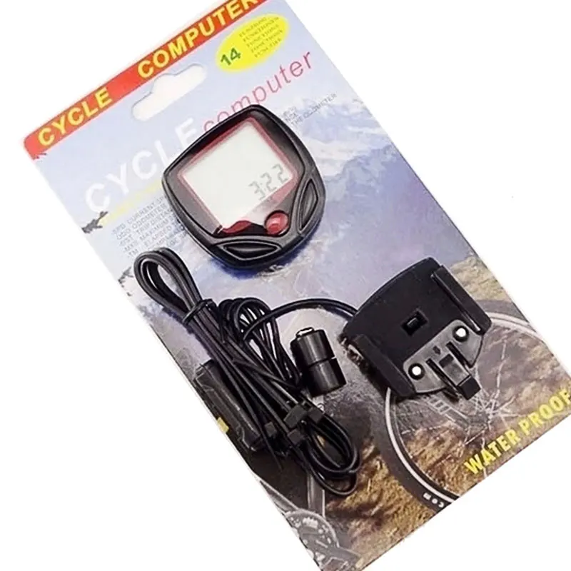 Велосипедный компьютер аксессуар для велосипеда с водонепроницаемым ЖК экраном