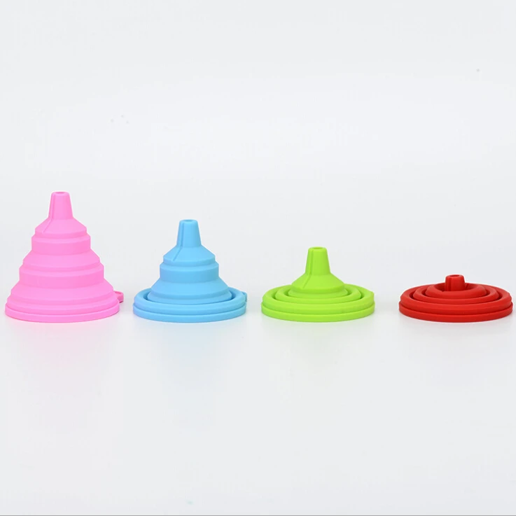 Складная стильная Воронка из силикона и геля кухонный Хоппер кухонные