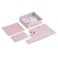 new diy paper board storage box desk decor stationery cosmetic makeup organizer