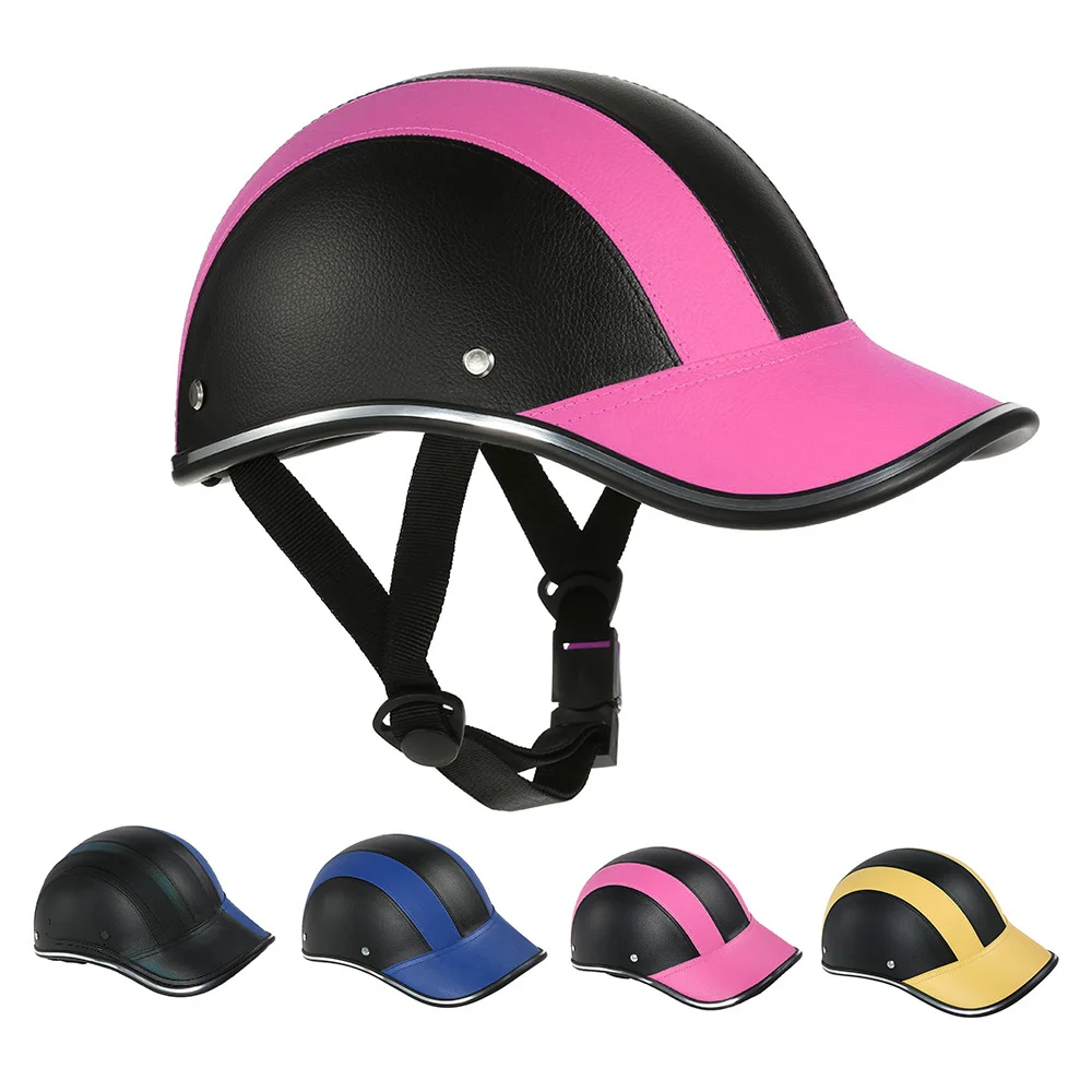 Мотоциклетная полушлемовая бейсболка StyleHalf Face электрический самокат анти УФ