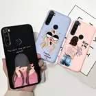 Чехол для Redmi Note 8 8 T для Xiaomi Redmi Note8 Note 8 T 8 Pro 8 T 8Pro, мягкие матовые Силиконовые чехлы карамельных цветов, бампер, задняя крышка