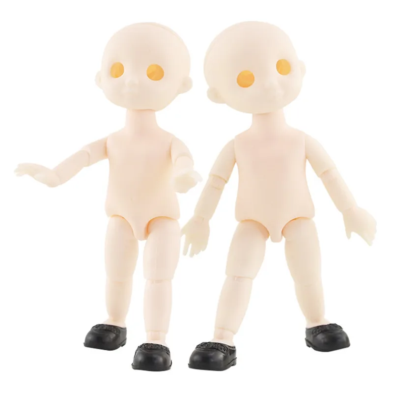 13 подвижных шарнирных кукол, игрушки для детей, куклы BJD, голая кукла 16 см, практика для макияжа, голова куклы может открыть чехол (art.: 3a39b4fa771) - 3a39b4fa771