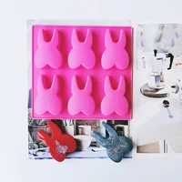 new 6 cavity tooth shape silicone cake mold cookies diy handmade kitchen reuse baking tools decorating mousse making mould