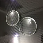 Противотуманные фары, 2 шт., 9 см, закаленное стекло для Ford Focus MK23 Fusion Fiesta Tourneo Transit 2001-2015