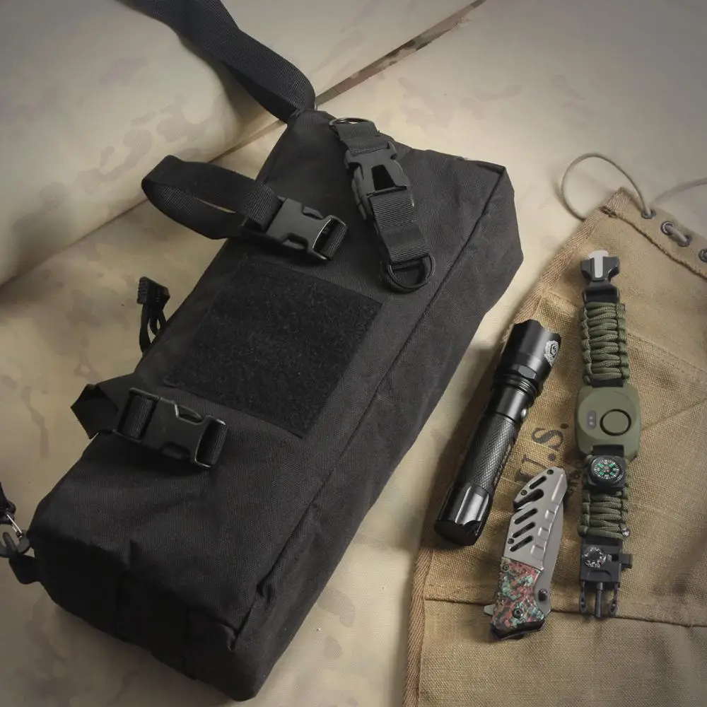 KOSIBATE Тактический Admin Pouch 600D нейлоновый подсумок Molle Kit многофункциональная сумка