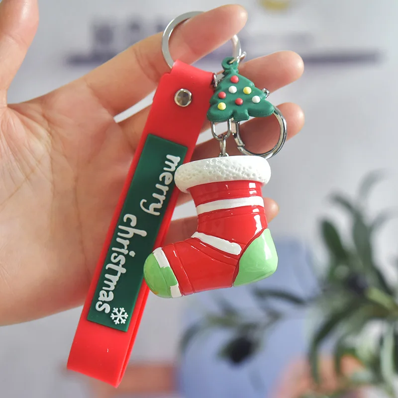 НОВАЯ РОЖДЕСТВЕНСКАЯ шапка брелки популярный Рождественский подарок снеговик и