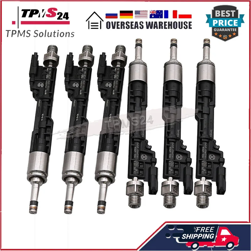 Топливные форсунки для BMW 228I 320I 328I 335I 428I 435I 528I 535I 640I 740I M2 M3 M4 X1 X3 X4 X5 X6 Z4 0261500172 |