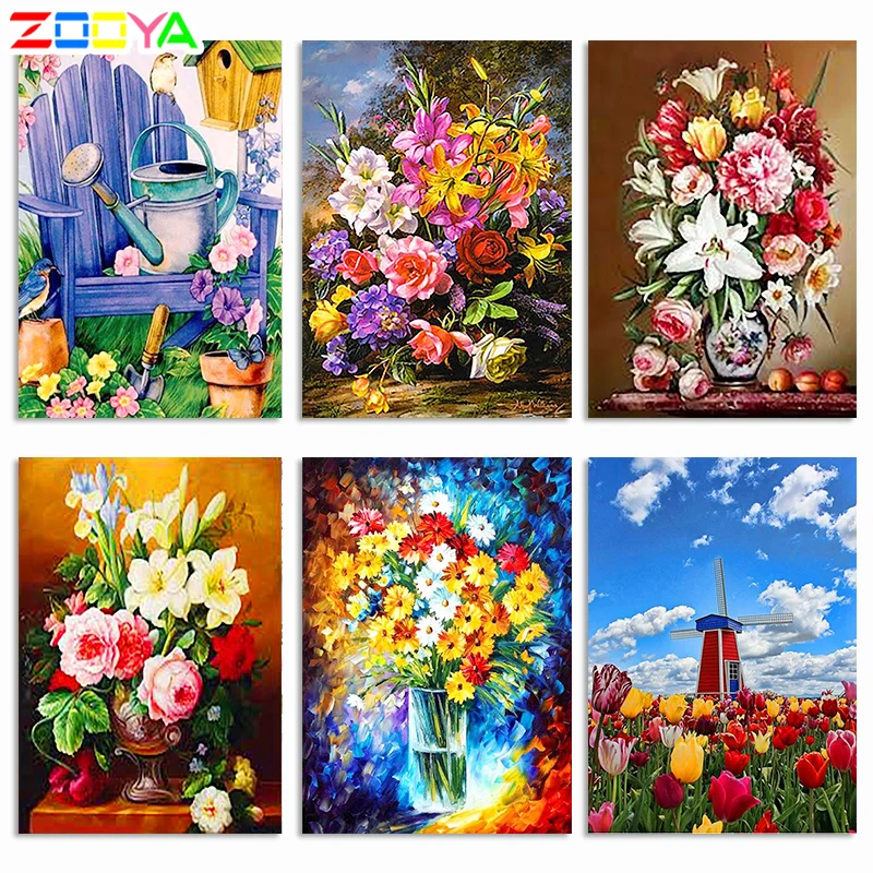 ZOOYA 5D Diy Алмазная картина продажа значок Вышивка Полный Набор картины-мозаики из