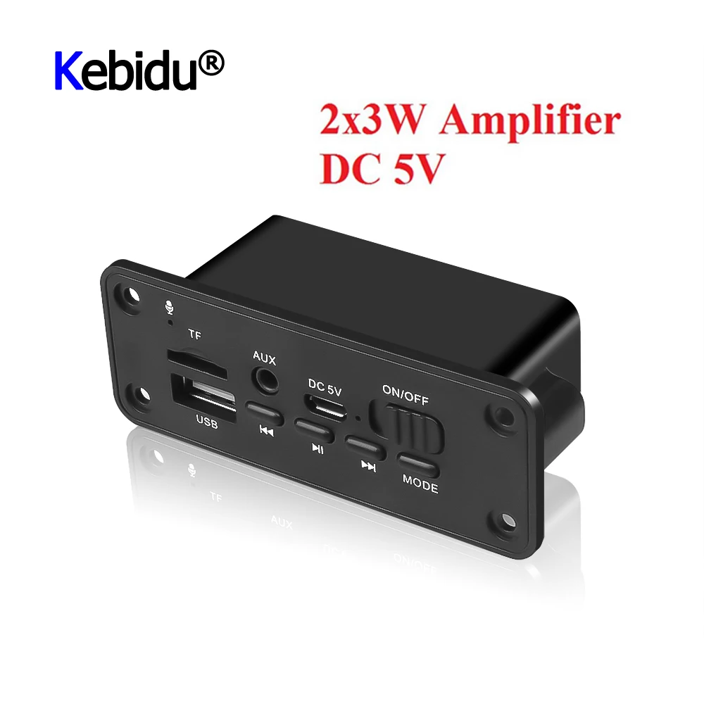 Мини DC 5V Bluetooth MP3 WMA декодер плата аудио модуль USB TF Радио беспроводной fm приемник mp3