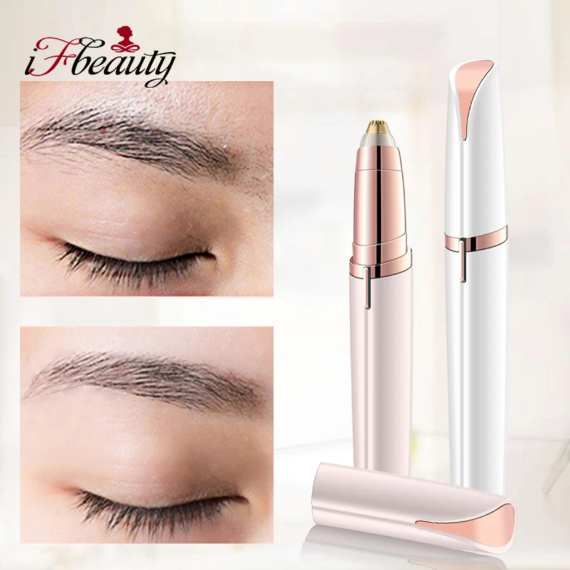 Электрический триммер для бровей средство удаления волос на лице бритва