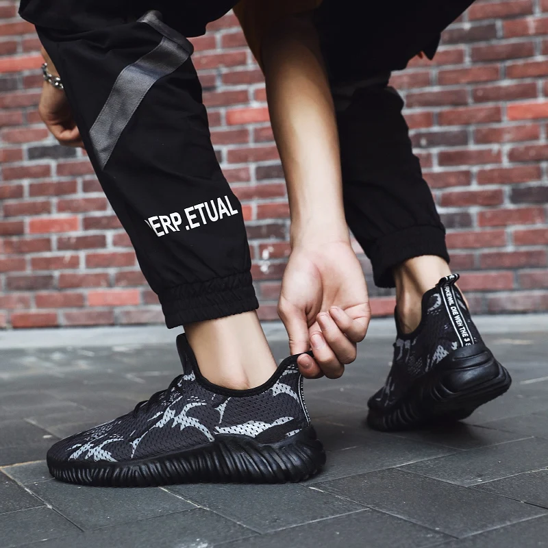 Модные мужские кроссовки наивысшего качества Повседневная обувь Дышащая