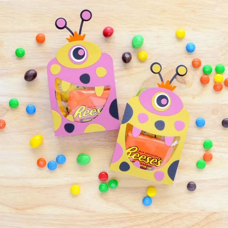 Набор вырубных штампов &quotМонстр тег Трафареты набор сделай сам для бумажные