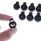 10 шт. Нескользящая эластичная обувь Шнурок Пряжка для стопора зажим Паракорд шнур замки легко быстрее обувь светоотражающие