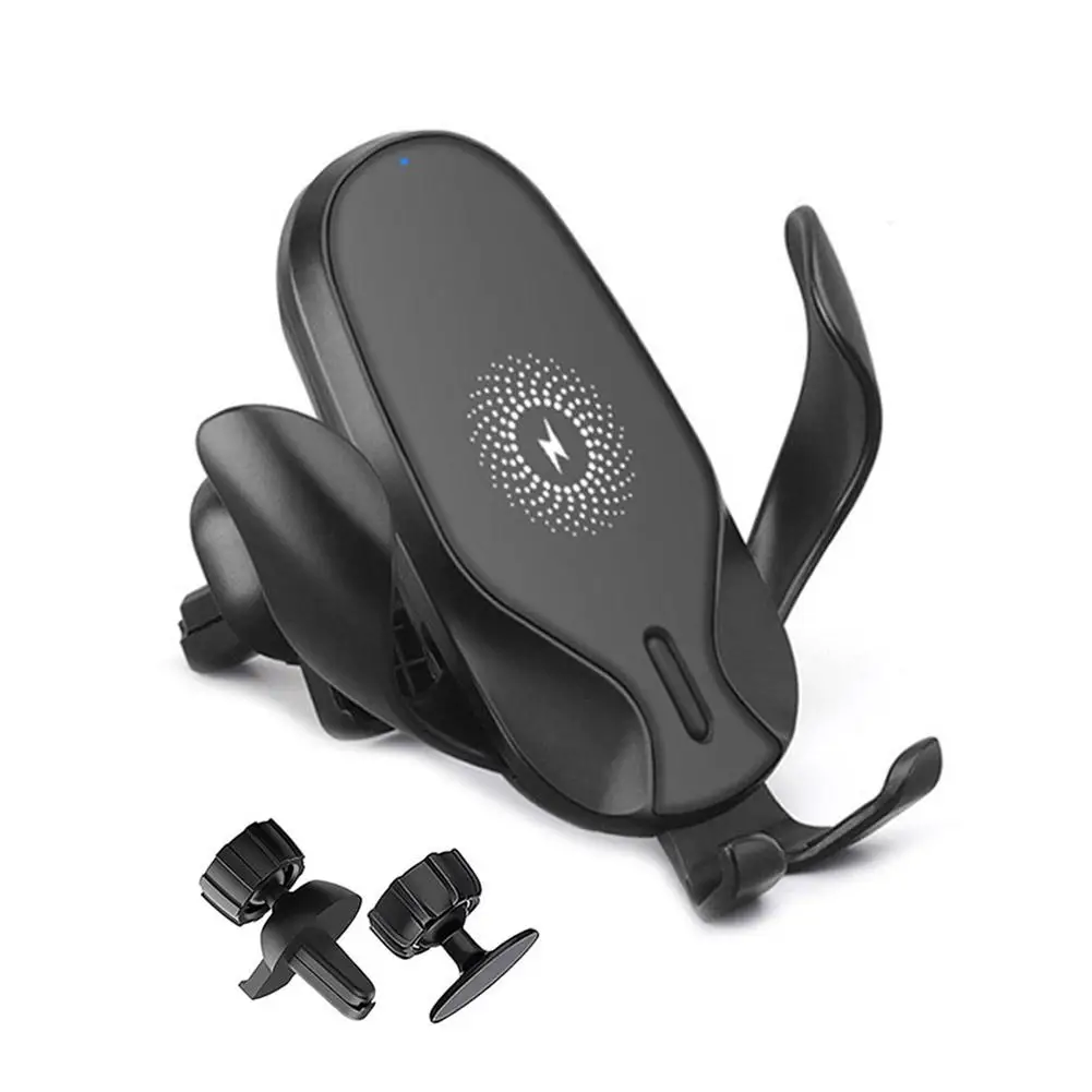 

15W Quick QI Wireless Car Charger Mount Gravity Clamping Fast Charging Holder For Phone 11 Pro Max 8 X R XS Sam sung S20 S10 S9