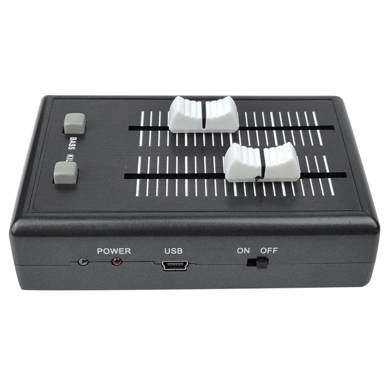 

Mini Mixing Console 2 Channel Audio Mixer Console Built in 600MAh for Phone/Computer/Laptop/DVD